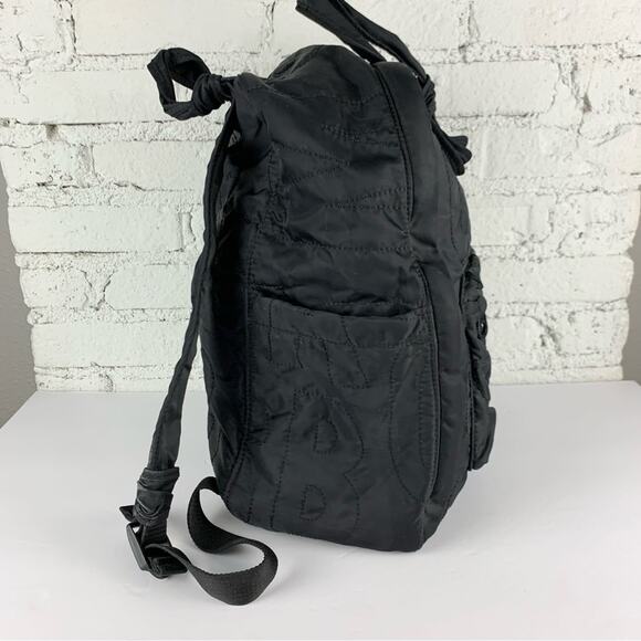 Marc Jacobs Black Quilted Nylon Bow Workwear Standard Supply Backpack main image 6